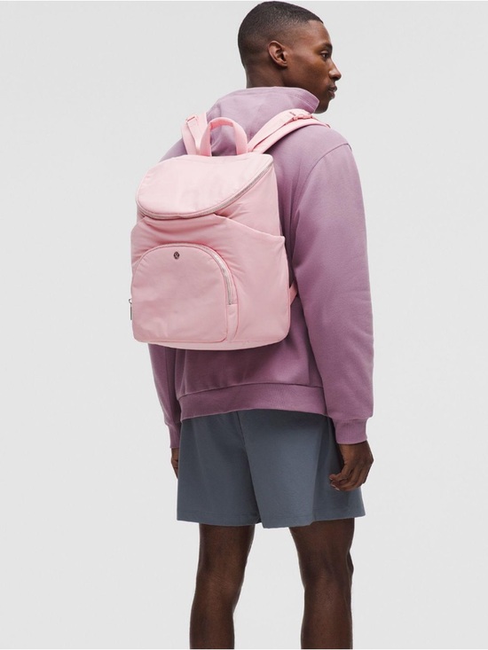 Lululemon Athletica New Parent Backpack 17 L Pink Haze Sheer Oak Rare Diaper Bag main image 6